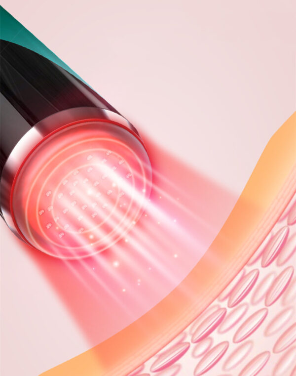 Red Light Heating Home Facial Massage Rejuvenation Introduction Instrument - Image 3