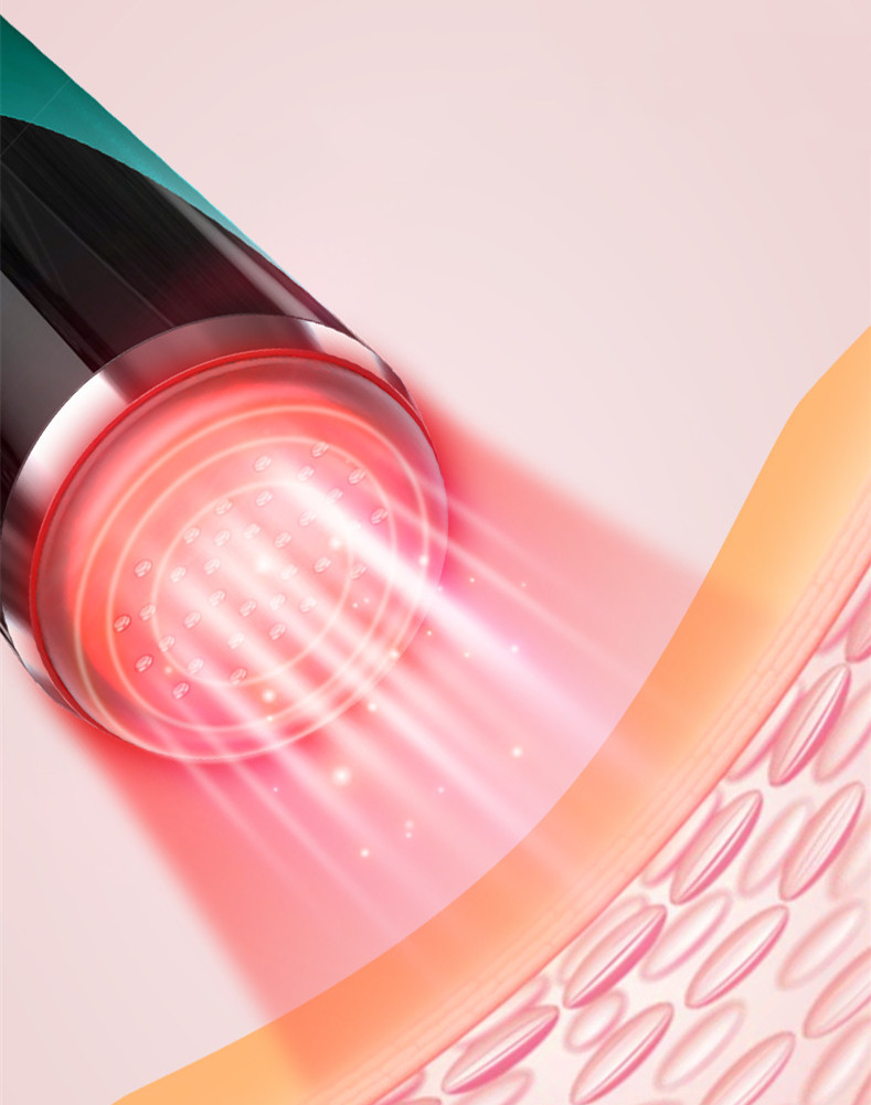 Red Light Heating Home Facial Massage Rejuvenation Introduction Instrument - Image 3
