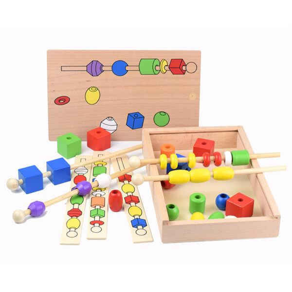 Children's educational beaded box educational toys - Image 2