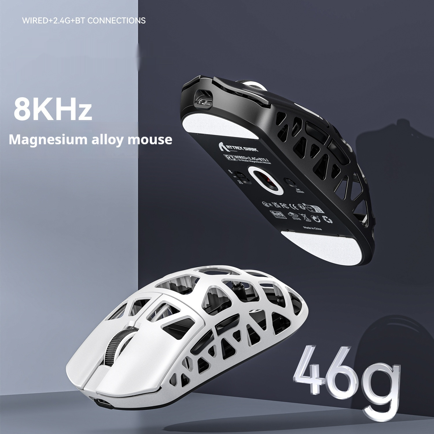 Wireless Bluetooth Three Touch Mouse Game Office Computer Notebook Universal - Image 1