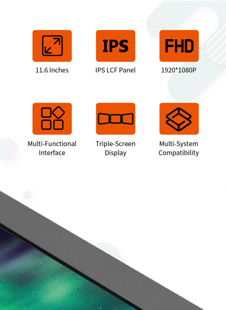 Portable Mobile Phone Laptop Display Screen