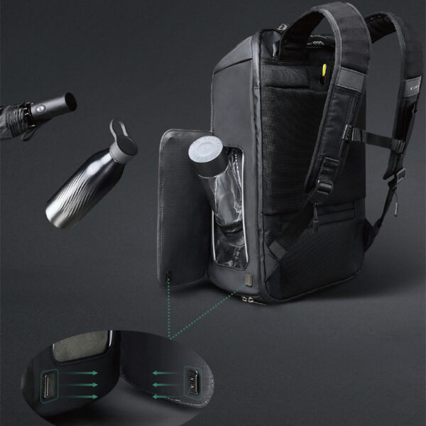 Men's Niche Waterproof And Anti-theft Commuter Computer Backpack - Image 3