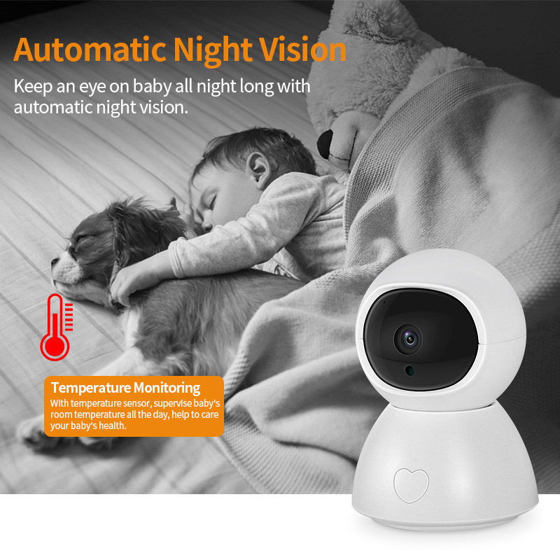 5-inch Baby Monitor Surveillance Camera - Image 2