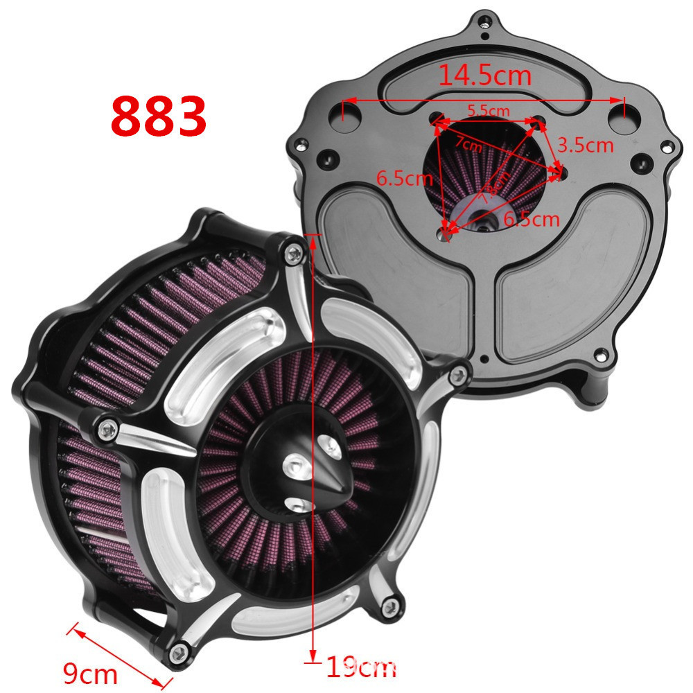 Motorcycle Modification Accessories Harley Large Air Filter - Image 6