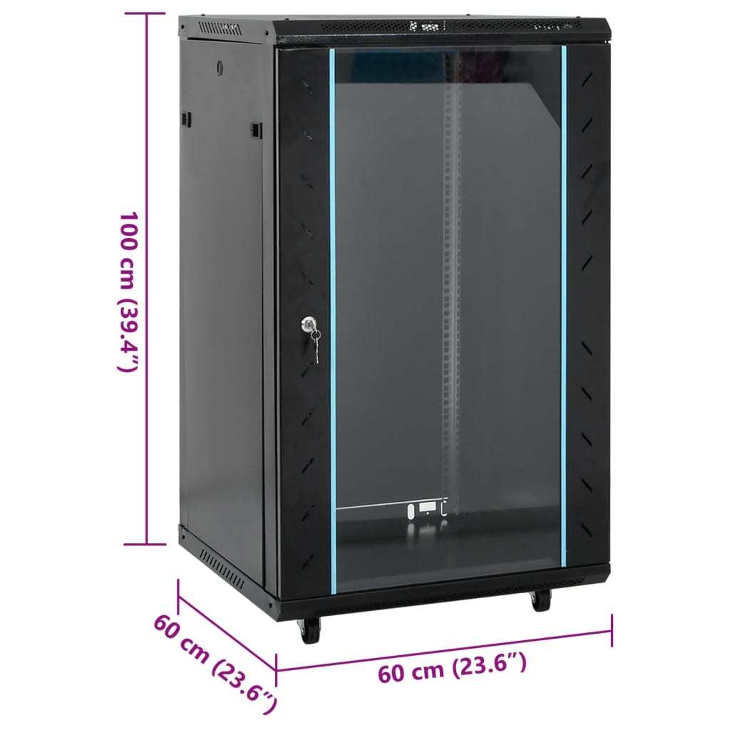 18U Network Cabinet 19" IP20 60x - Image 5
