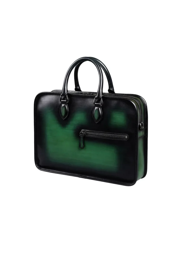 Hand-rubbed Vintage Business Bag - Image 10