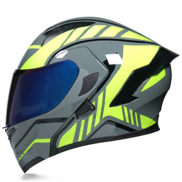 Half Helmet Helmet Personality Winter Locomotive Gray - Image 56