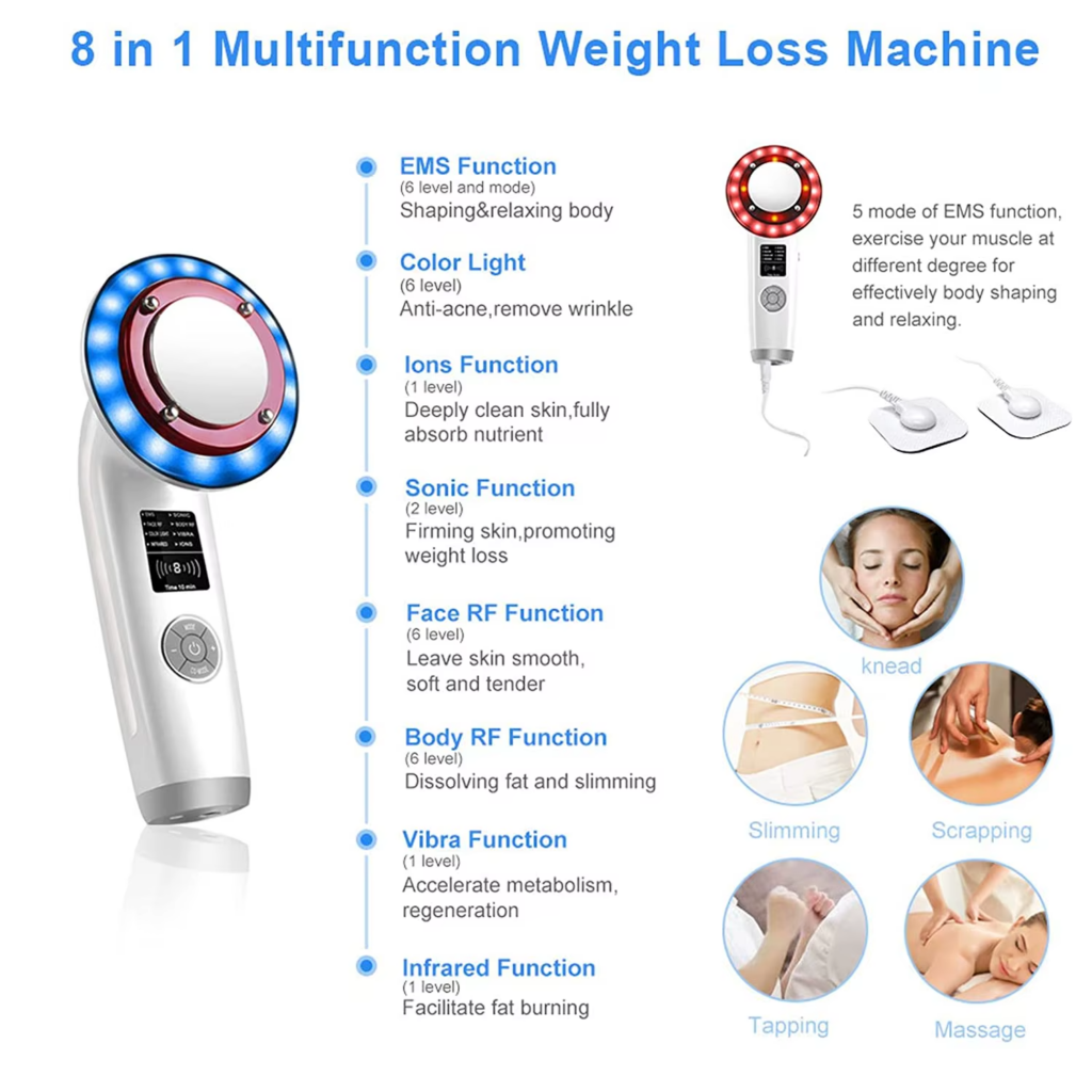Body Slimming Massage Products Skin Cleaning Devices Wrapping Machines Loss Weight Machine