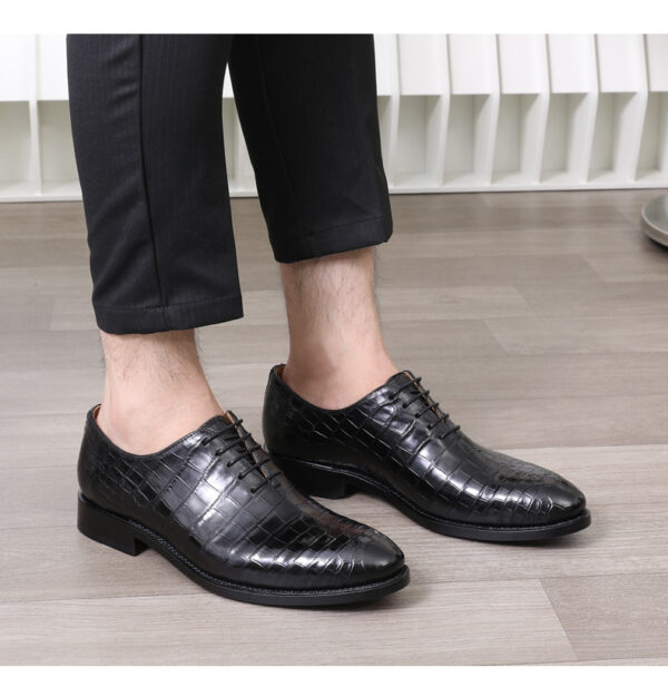 Fashion New High-end Leather Men's Shoes - Image 8