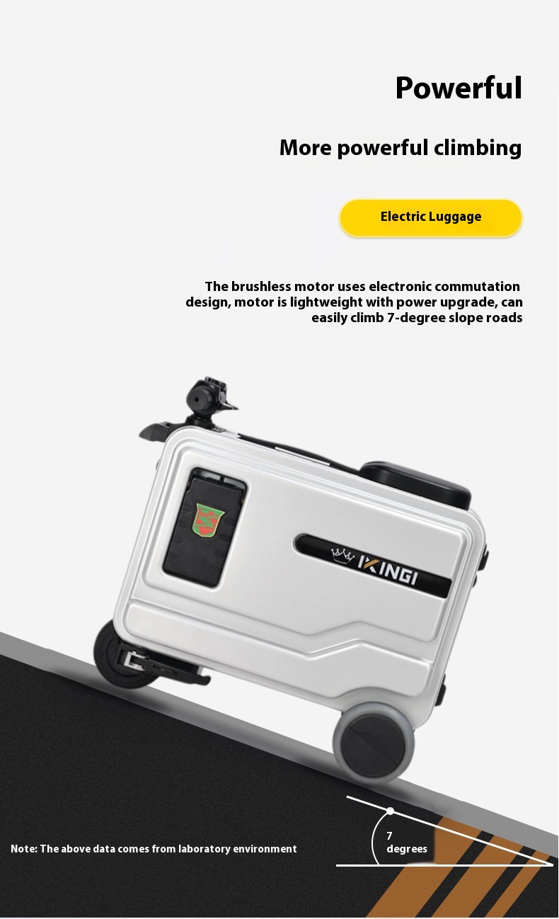 Multifunctional Smart Boarding Bag Riding Suitcase - Image 11