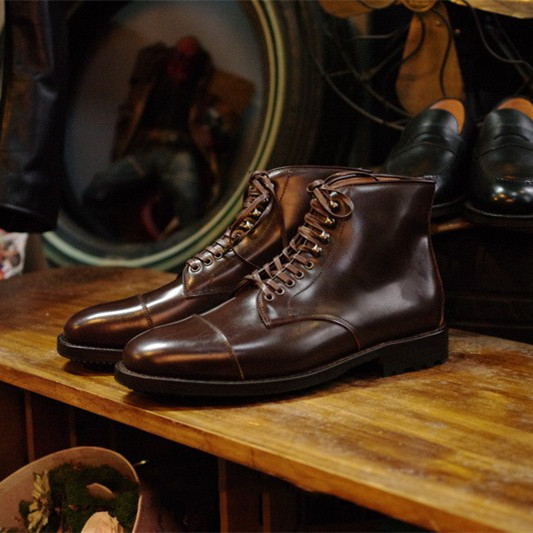 Three Joint Gentleman Suit Leather Shoes - Image 32