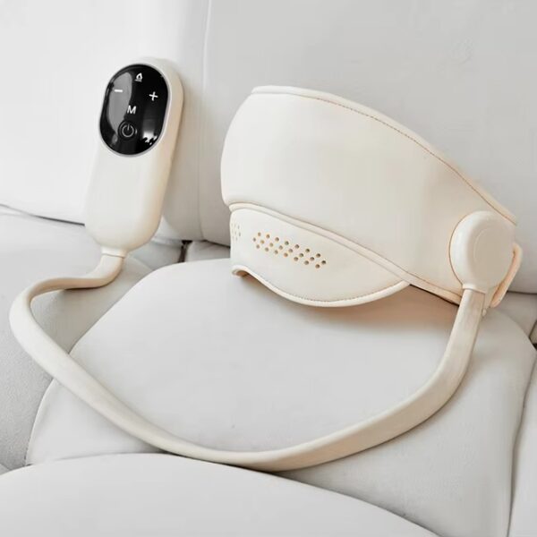 New Creative Sleep Aid Head Eye Massager Heating Pain Relief Relaxing Apparatusma Massage At Home - Image 4