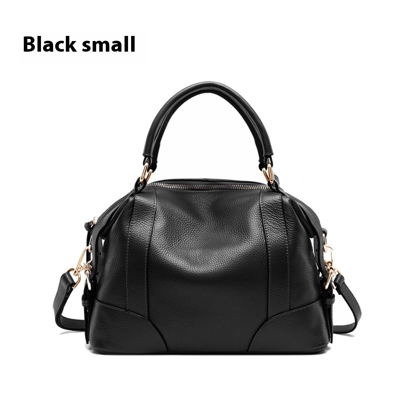 European And American Leather Top Layer Cowhide Bag For Ladies - Image 9