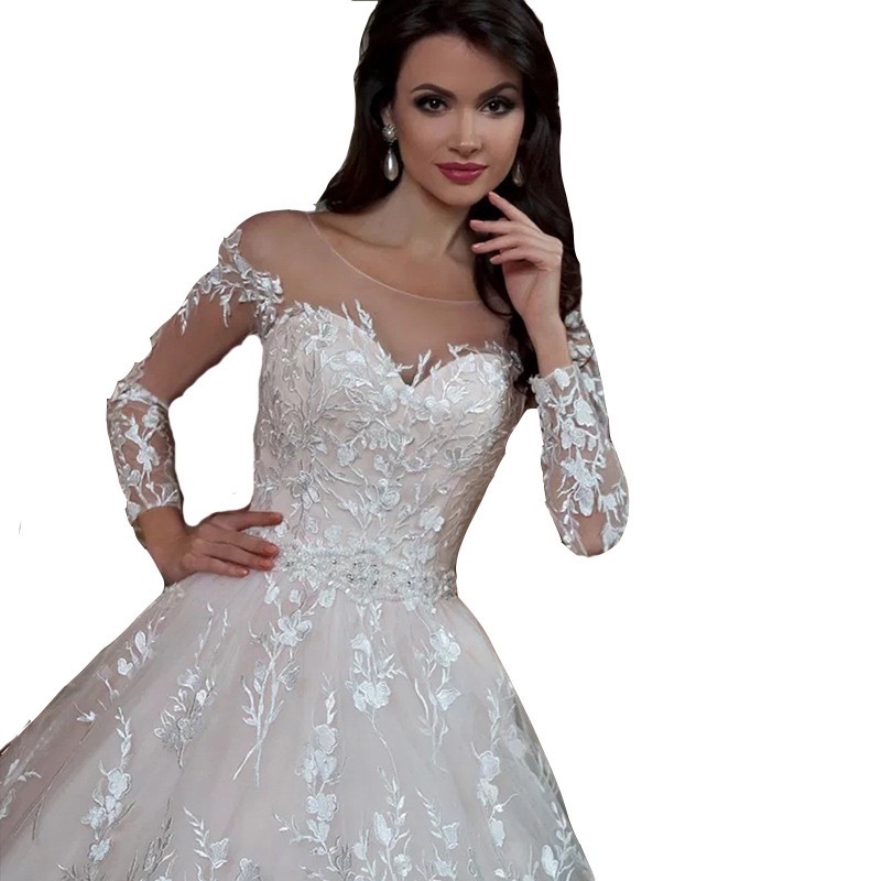 Wedding Gown Bridal Lace Dresses - Image 5