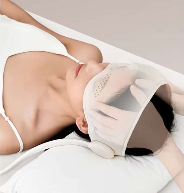 New Creative Sleep Aid Head Eye Massager Heating Pain Relief Relaxing Apparatusma Massage At Home - Image 5