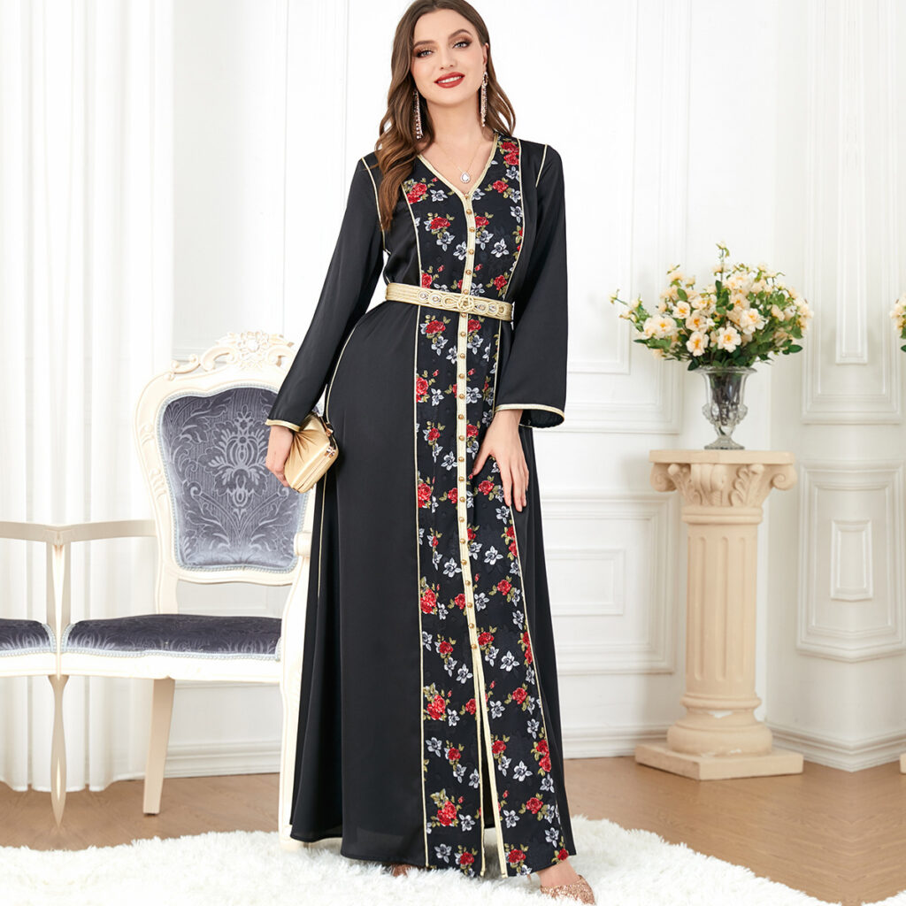 Women's Loose Long-sleeved Dress