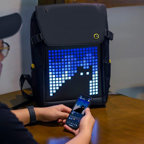Creative LED Display Multifunctional Cycling Trend Travel Schoolbag - Image 3