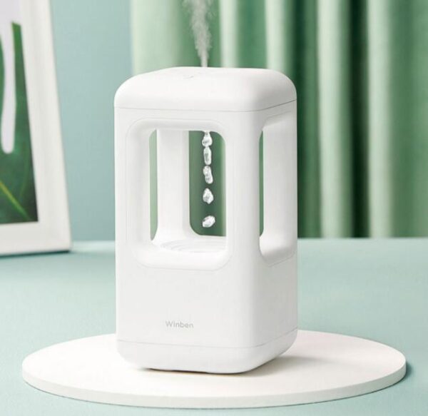 New Air Humidifier Home Quiet Bedroom Anti-Gravity Water Drop Humidifier Atmosphere Light - Image 16
