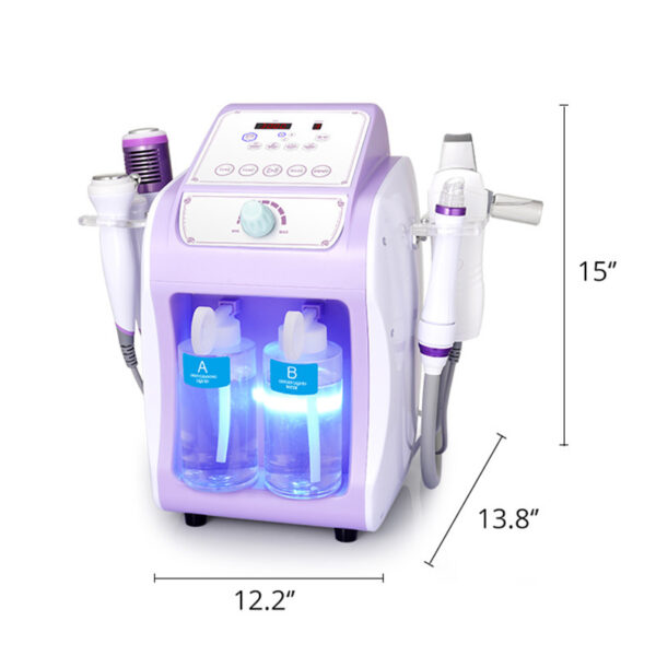 Six In One Hydrogen Oxygen Small Bubble Ultrasonic Induction Beauty Device - Image 2