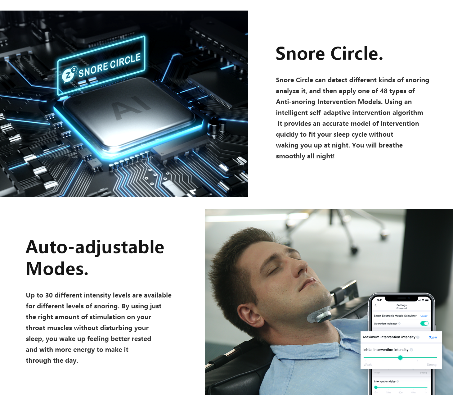 Smart Anti Snoring Device Electronic Muscle Stimulator Pro - Image 14