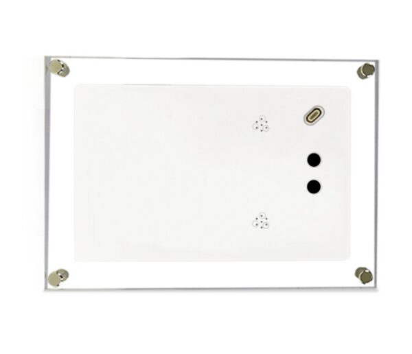 Acrylic Digital Photo Video Frame Battery New - Image 3
