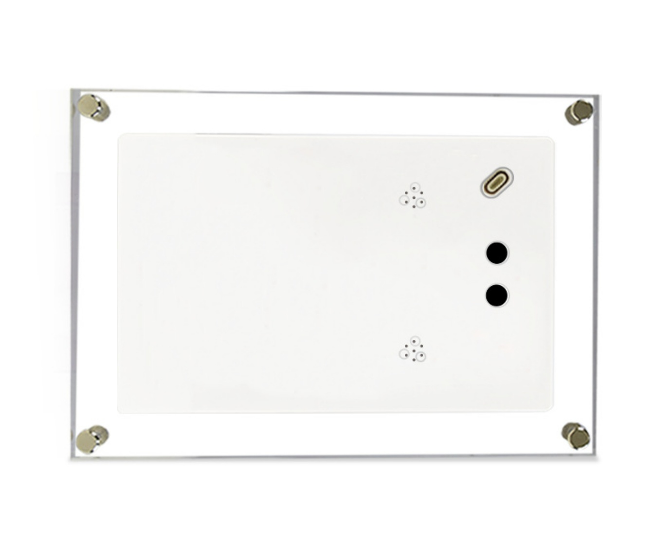Acrylic Digital Photo Video Frame Battery New - Image 3