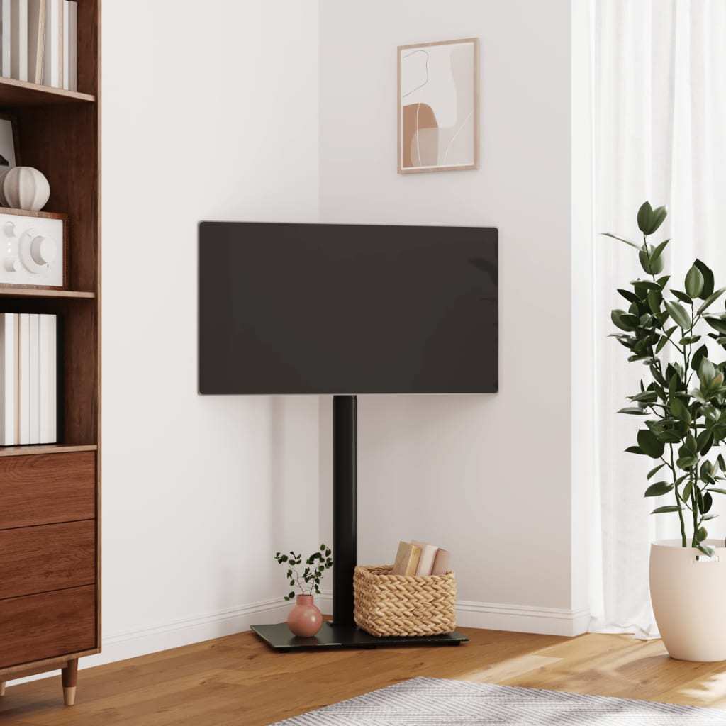 TV corner stand with 1 shelf for 32-65 inch TVs - Image 1