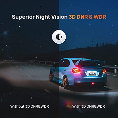 70mai A500s 1944P Dash Cam A800S Built-in GPS ADAS 140FOV 70mai Car Camera - Image 3