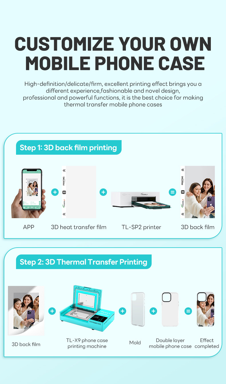 Phone Case Transfer Printing Press Shell Heat Transfer Machine Phone Case Printer - Image 19