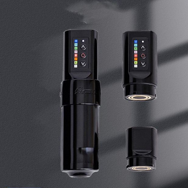 Tattoo Pen Machine Gun With Wireless Rechargeable Battery Supply - Image 1
