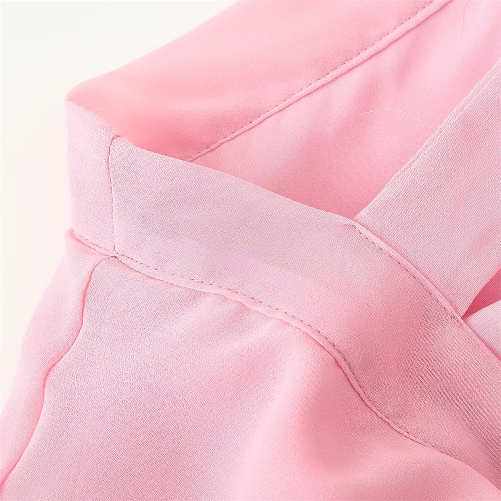 Decorative Chiffon Sling Dress Women - Image 14