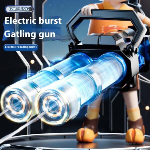 LED Lights Electric Water Guns Children Simulated Shooting Recoil Powerful Automatic Water Spray Gun Kids Summer Outdoor Toys - Image 17