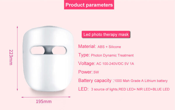 Complexion HD Screen Film Photon Skin Paste Infrared Health Care Device - Image 15