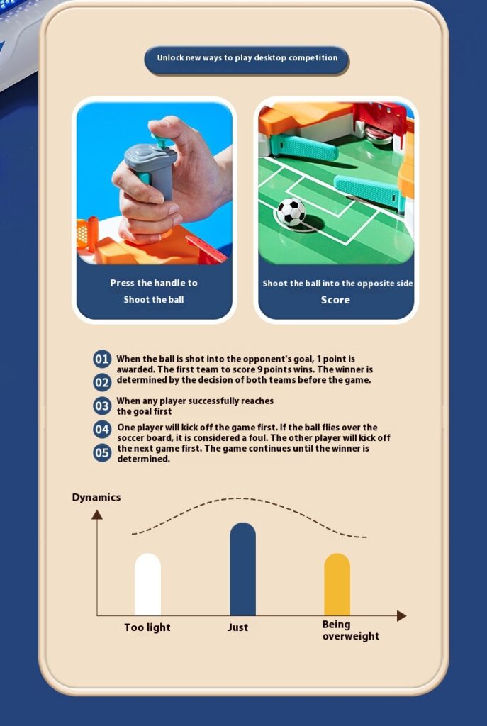 Children's Table Football Double Battle Table Parent-child Interaction Puzzle Table Games Toys