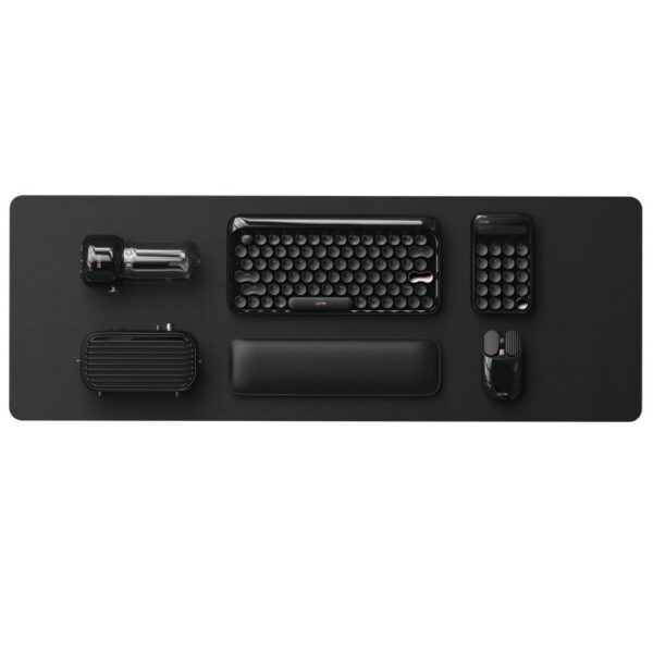 Wireless Office Black Gold Textured Retro Bluetooth Mechanical Keyboard And Mouse Set - Image 8
