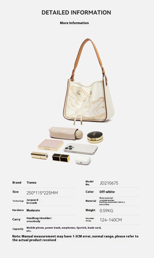 Elegant Fashion Hand Carrying New Chinese Single Shoulder Underarm Bag - Image 13
