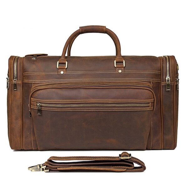 Luggage Crazy Horse Leather Long-distance Travel - Image 11