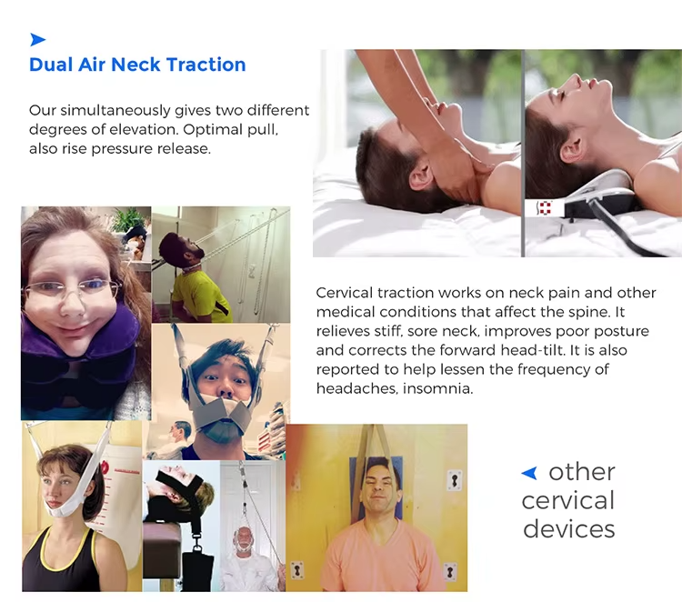Electric Heat Therapy Massage Products Cervical Massager Traction Machine Pillow For Neck And Shoulder Massage - Image 11
