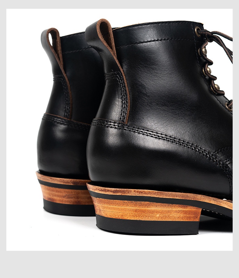 Tooling First Layer Cowhide Fall Winter Men Genuine Leather Boots - Image 21