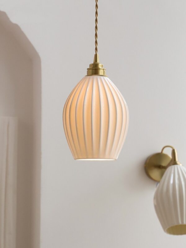 Bedroom Bedside Brass Lighting Fixtures - Image 9