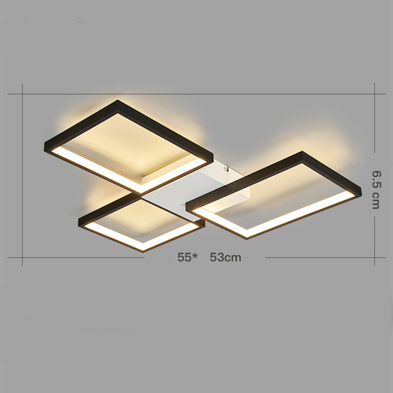 LED Ceiling Lamp Warm Bedroom Simple Household - Image 3