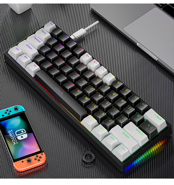 Plastic mechanical keyboard for games - Image 20