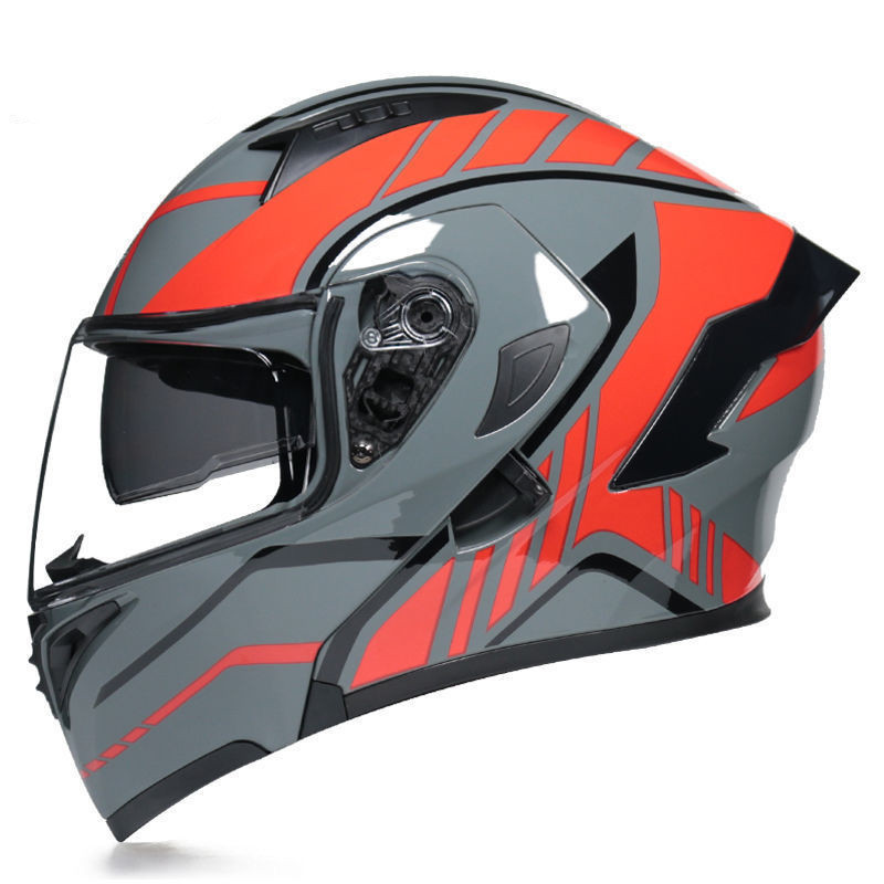 Half Helmet Helmet Personality Winter Locomotive Gray - Image 34