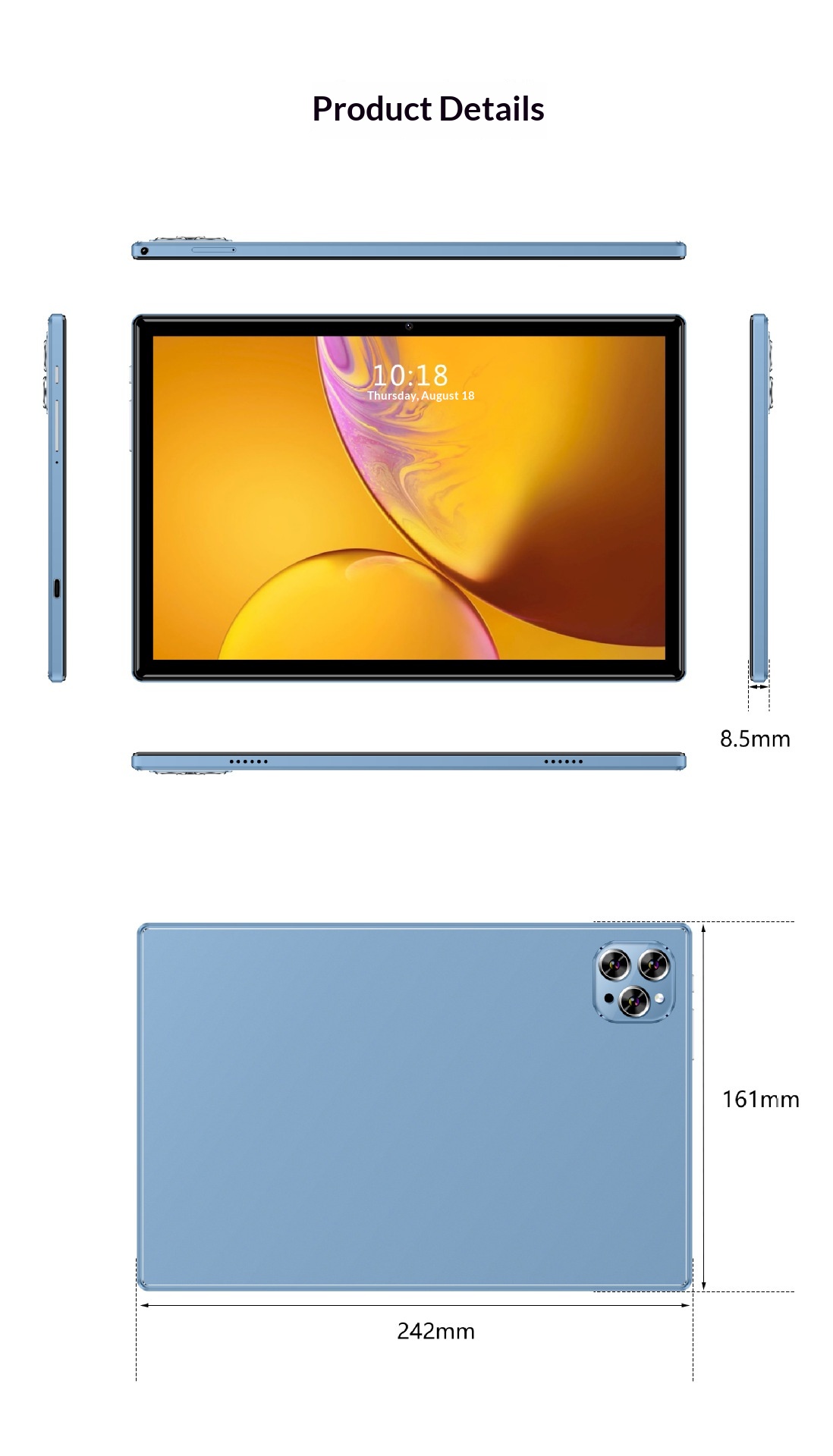 101-inch Tablet With A High-definition Large Screen For Gaming And Entertainment - Image 11