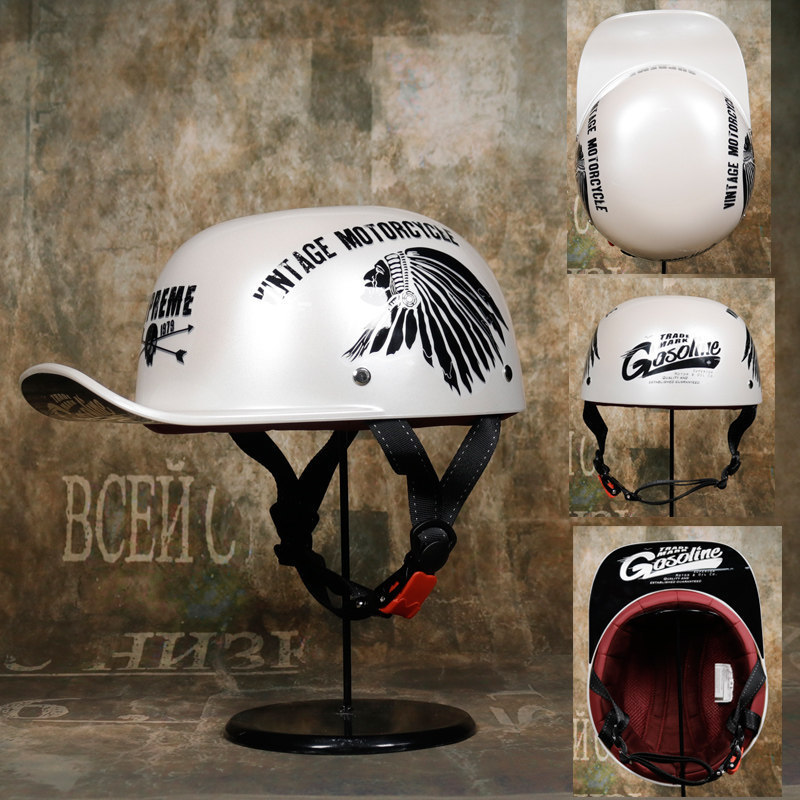 Motor Car Half Helmet Scooter Scoop Helmet  Helmet - Image 24