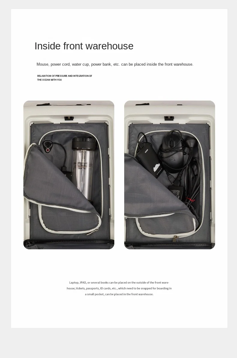 Multifunctional Computer Luggage Aluminum Frame - Image 8