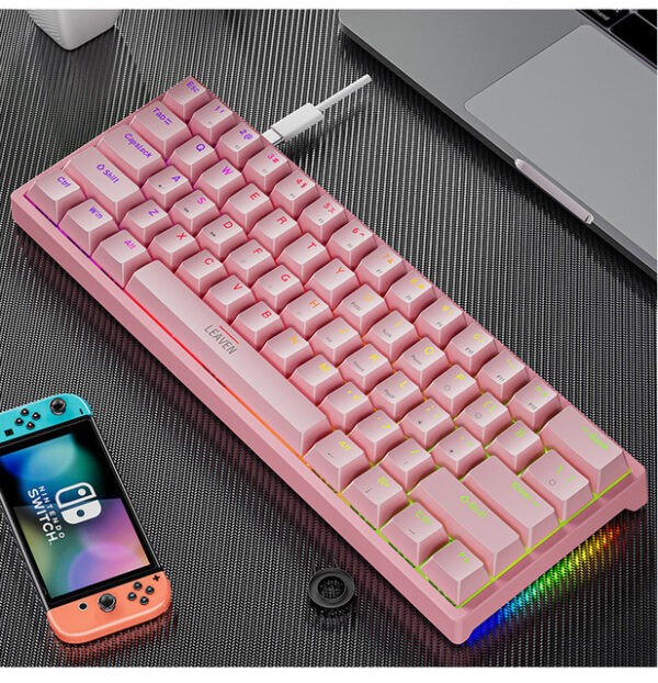 Plastic mechanical keyboard for games - Image 16