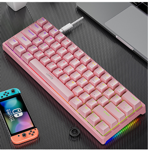 Plastic mechanical keyboard for games - Image 16