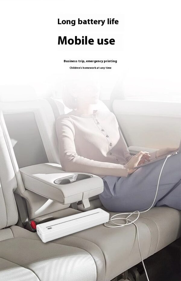 Cross-border A4 Printer Bluetooth Connection Wireless Mobile Phone Computer Office Home Portable Tattoo Printer - Image 14