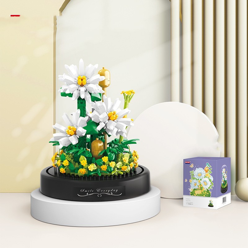 Small Particle Assembly Rose Decoration Toys - Image 21